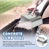 Pcmursal Concrete Curb Trowel Edger, Concrete Curb Machine, Landscape Curb