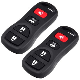 OCPTY 2X Keyless Entry Remote Control Key Fob Transmitter Replacement for Specific for Nissan/for Infiniti Series KBRASTU15 CWTWB1U758 CWTWB1U821
