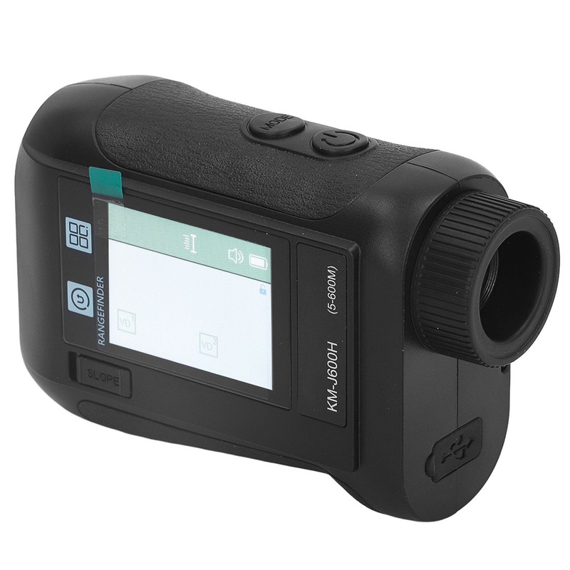 Laser Golf Rangefinder Voice Broadcast 656 Yards 6.5X Magnification Golf