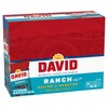 DAVID Sunflower Seeds, Ranch Flavor, 1.625 oz. (Pack of 12)