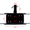 X-BULL Winch Cradle Universal Mount Plate for Recovery Winches，Suitable winches