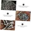 Kisangel 40pcs Aluminum Arrow Arrow Tails Accessories for Enhanced Archery