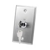 uxcell Key Switch Lock On/Off Exit Switch Emergency Door Release