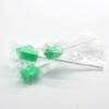 Wellgler's Disposable Oral Swabs,Sterile Sponge Mouth Swabs,Individually Wrapped (50pcs,Sky Blue)