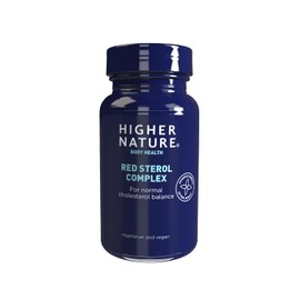 Higher Nature - Red Sterol Complex - Plant Sterols- Red Yeast Rice - Policosanol - for Normal Cholesterol Balance - Vegetarian & Vegan - 90 Tablets