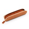 Antony Olivier Real Leather Pencil Case | Rustic Brown Pen