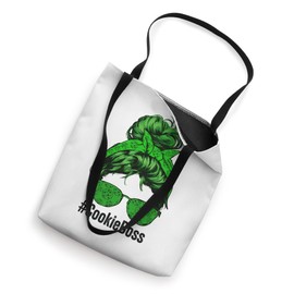 Scout Cookie Boss Girls Messy Bun Sunglasses Tote Bag