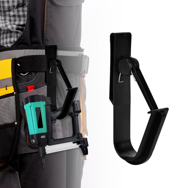 Universal Tool Belt and Cordless Drill/Impact Wrench Holder, Tool Belt