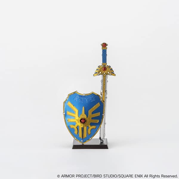 Dragon Quest Metallic Nano Puzzle (Roto Sword & Roto Shield)