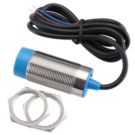 Baomain M30 Non-embedded Inductive Sensor Switch LJ30A3-15-Z/DX Cylindrical Type DC 10-30V 2 Wire 15mm NC(Normally Closed) CE