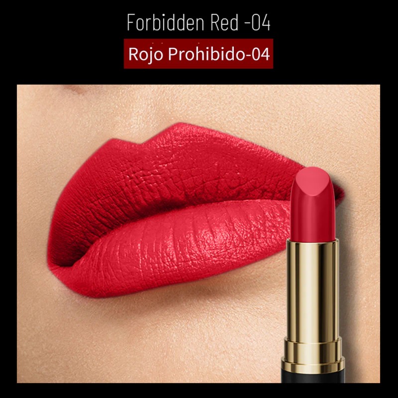 Labial Alta Costura Negro-dorado Semi-mate 3.5g Hidra