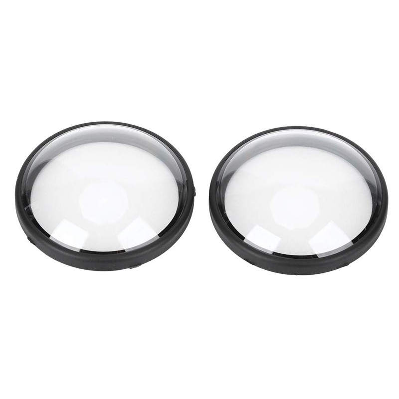 VBESTLIFE 2 Piece Metal Lens Cover + Optical Glass Anti-Scratch