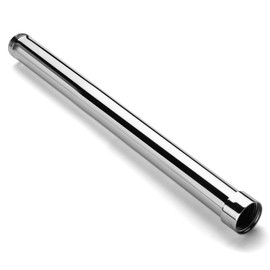 gotonovo G3/4 Shower Extension Tube Shower Extender Bar Longer Shower Pipe Add Shower Height Outdoor Polished Chrome 12 Inch