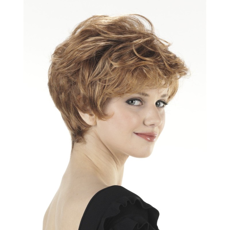 Tony of Beverly Womens Synthetic Wig ''Dion''-59: Medium Brown 95%