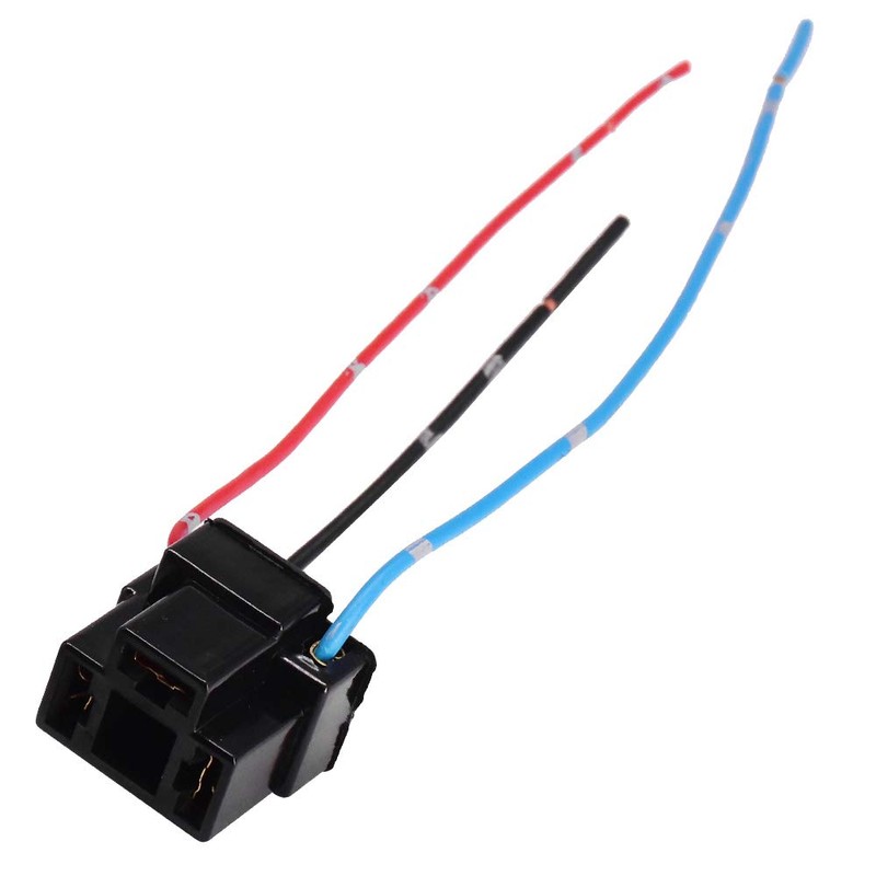 HUIQIAODS H4 Headlight Socket Lamp Connector Plug Wire Harness Adapter