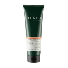 HEATH Revitalizing Hair & Body Wash, 8.5 fl oz (250 ml), Citrus Scent, All-in-One Shampoo, Body Soap, For Whole Body, Plant-Based Ingredients, Men's, Women's, Unisex, Cosmetics, Present, Gift