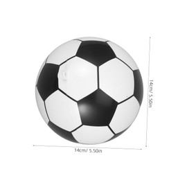 Mobestech 1 Set Shower Gender Reveal Soccer Ball Decor with Colored Confetti for Gender Reveal Party Simple Operation Bright Color Design Unique Announcement Game