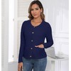 AGSEEM Womens Cardigan Sweaters with Pockets Long Sleeve Button Down