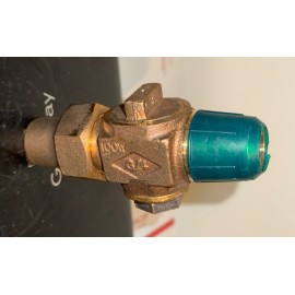 A.Y. McDonald 74701 1 Plug Corp Valve AWWA x Flare 100W-NL