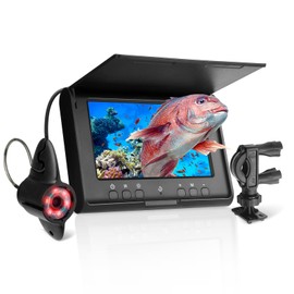 Portable Underwater Fishing Camera, Fish Finder, Infrared Night Vision, IP68 Waterproof, 110° Wide Angle,1000 TVL Ice Fishing Camera with 4.3 Inch IPS Fish Monitor for Ice Lake Sea Boat Kayak Fishing