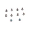 4pcs 1.2mm P5 Pentalobe Screwdriver Rubber Feet with 10 Screws
