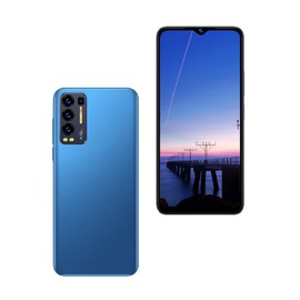 JoskaA Cell Phone，S30U+，Android Smartphone ，Internal Battery，1G RAM 16G ROM，Only Supports Dual SIM Card Frequency Band of 3GWCDMA ：850/2100MHZ，6.52 inch Screen (Dark Blue)