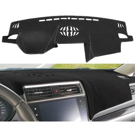 Yiz Dashboard Cover Dash Cover Mat Pad Custom Fit for Subaru Outback Legacy 2015 2016 2017 2018 2019 (15-19 Black) Z06
