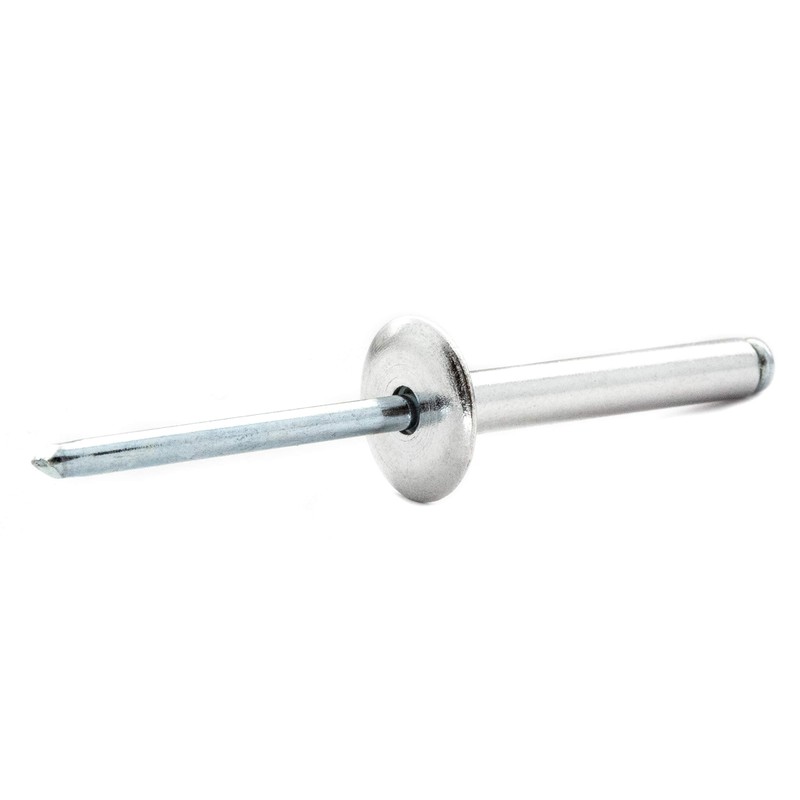 5mm x 18mm Large Flange Blind Pop Rivet Dome Head