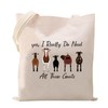 Funny Goat Tote Bag Goat Related Gift Yes I Really