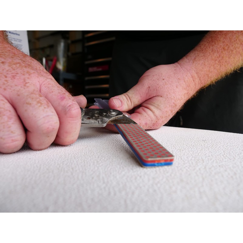 DMT FWFC DuoSharp Double-Sided Diamond Sharpening Stone for Knives and