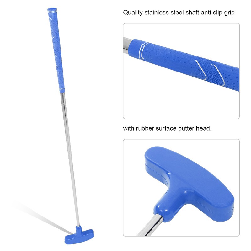 31inch Mini Rubber Head Golf Putters Kids Golf Putter Steel