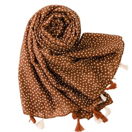 FAIRYGATE Scarf Gifts for Women Tassel Scarf Ladies Womens Celebrity Style Extra Large Long Oversized Scarves Maxi Sarong Sale Figure-friendly 63104