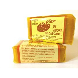 Mi Pais  2 Rattlesnake Soaps-2Jabon De Aceite De Vibora De Cascabel-Acne Hives boils