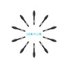 HUION PN05 Refill for PW507/PW500 No Charging Pens, 10 Pens