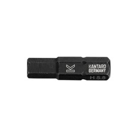 KANTARO 3014 Hexagonal Bit HEX 5.5 mm x 25 mm (Pack of 10) Made in Germany - Fence Bit for Hexagonal Socket Fence Screws