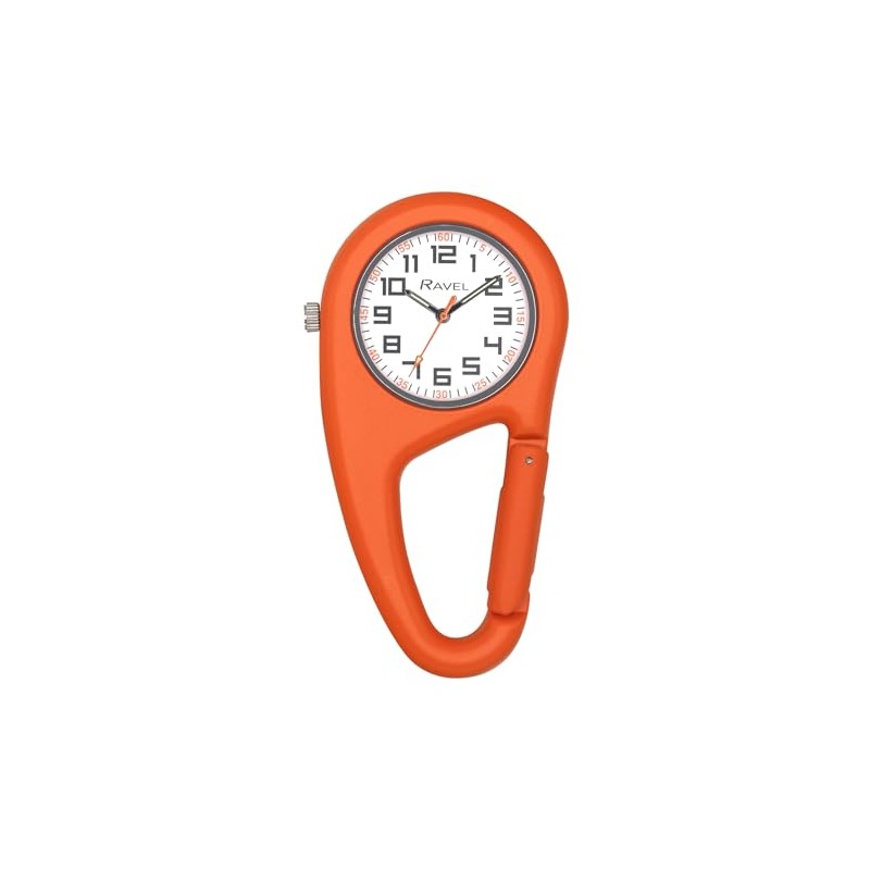 Ravel - Belt Clip Caribiner Quartz Watch - Analog Quartz