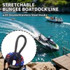 NIUTRIP Bungee Cord Dock Line with Stainless Steel Clip Safe