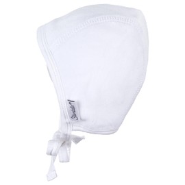 Sterntaler Baby Girls Häubchen Hat, 4001405, White (Weiß 500), 37 cm (Manufacturer size: 37)