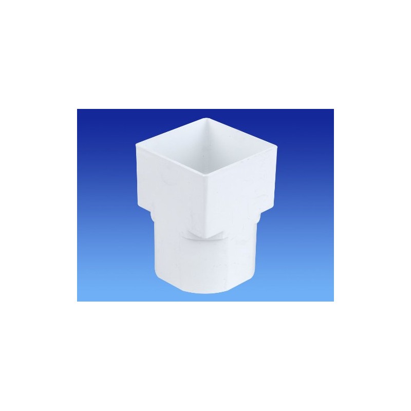 Wavin OSMA 4T836 WHITE Drain Adaptor Square to Round for