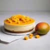 Andy Anand Mango Cheesecake 9" Fresh Made, Shipped 2nd Day