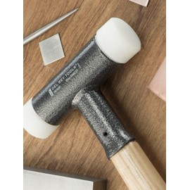 Del Rey 30 mm Dead Blow Hammer and Micro-Divot Center Punch Kit (DRT-ZCPHM30)