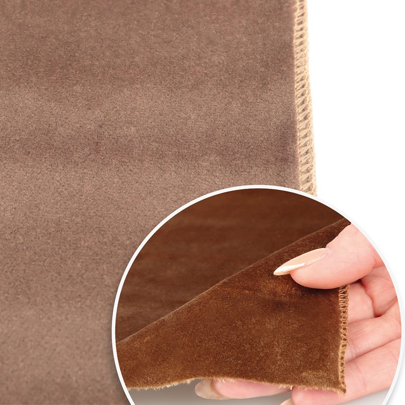 com-four® velvet table runner - decorative decorative fabric - table
