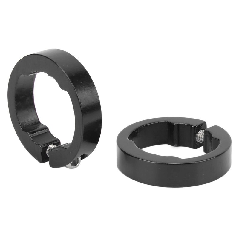 2 Pcs Convenient Bicycle Handlebar Grips Lock Rings Aluminum Alloy