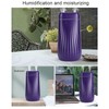 USB Ultrasonic Double Nozzle Air Humidifier Colorful Light Adjustable Humidifier