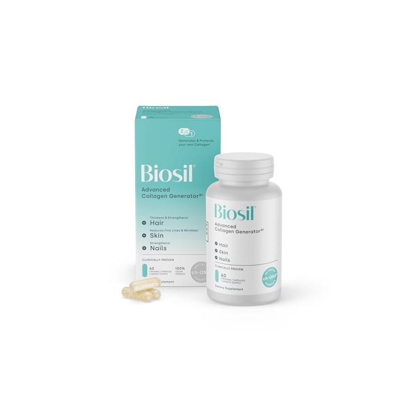 Biosil- “Generador de Colágeno 60 Cápsulas con Complejo ChOSA Patentado