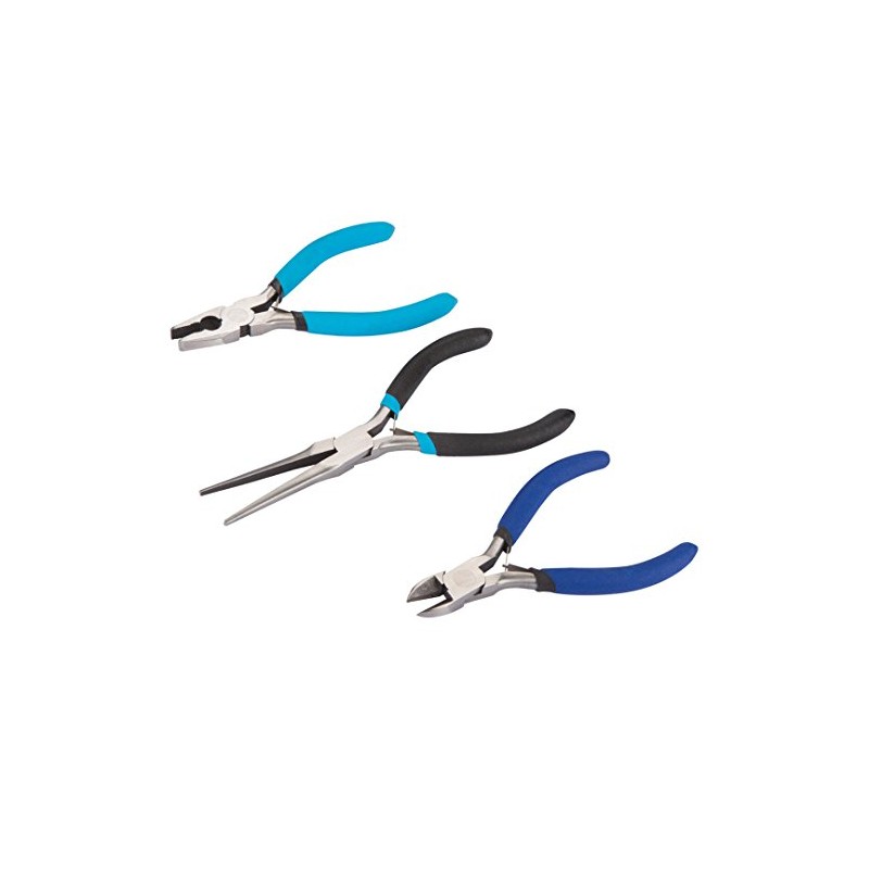 Blue Spot 08512 Combination Mini Plier Set Needle with Side