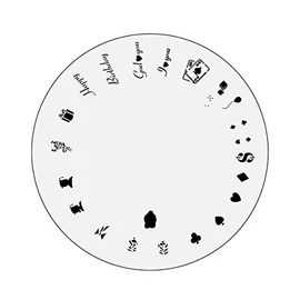 Nail Master Design Wheel: Spc Ocsn/Vegas