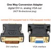 DTECH DVI VGA Converter Adapter DVI-D (24+1) Male to VGA