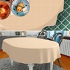 Fabric Tablecloth, Textile Table Linen, Cotton Polyester, Washable, Plain Ornamental