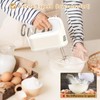 Yomelo 9-Speed Digital Hand Mixer Electric, 400W Powerful DC Motor,